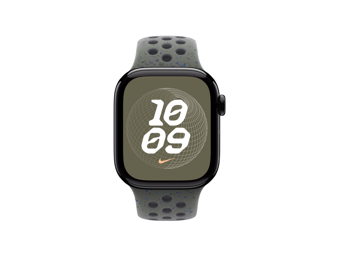 Apple Watch 40mm Nike Sportarmband, cargo khaki - M/L
