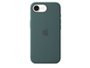 Apple iPhone 16e Silikon Case, seegrün