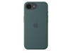 Apple iPhone 16e Silikon Case, seegrün