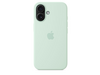 Apple iPhone 16 Silikon Case mit MagSafe, aquamarin