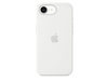 Apple iPhone 16e Silikon Case, weiss