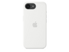 Apple iPhone 16e Silikon Case, weiss