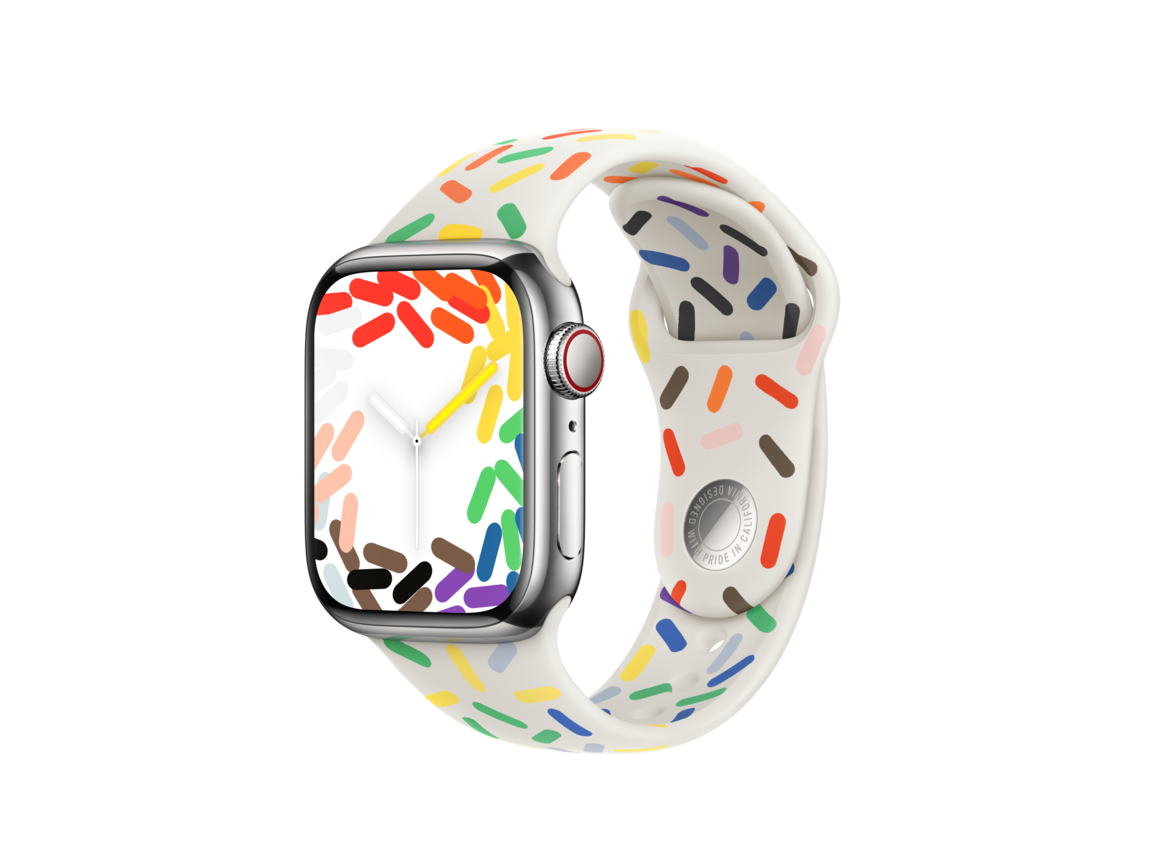 Apple Watch 41mm Sportarmband, Pride Edition, M/L