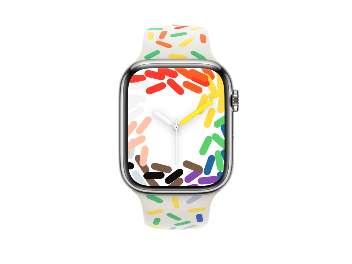 Apple Watch 45mm Sportarmband, Pride Edition, M/L