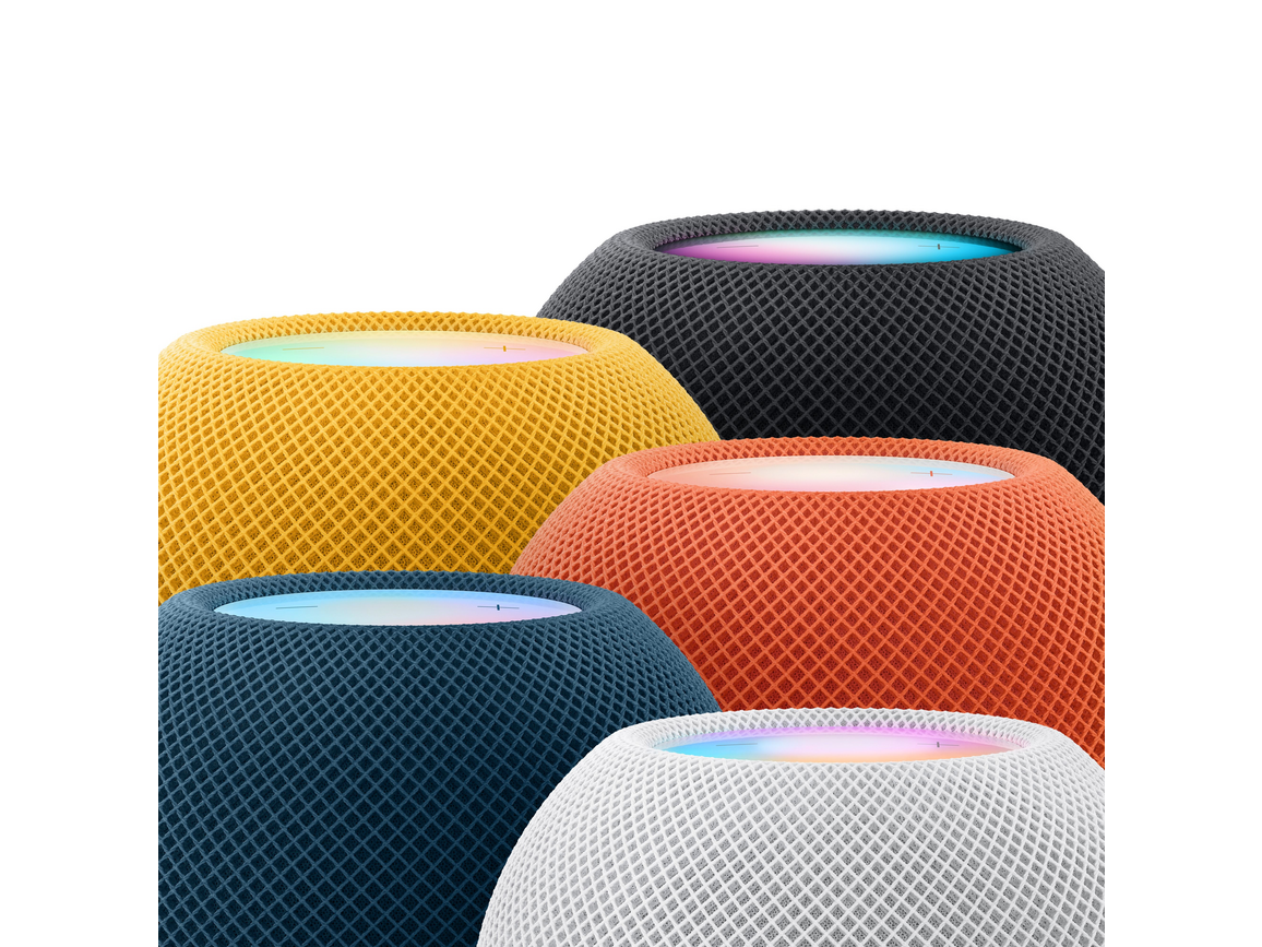 HomePod mini, orange