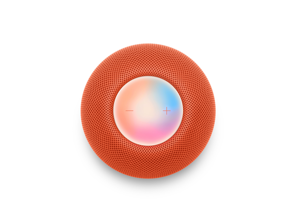 HomePod mini, orange