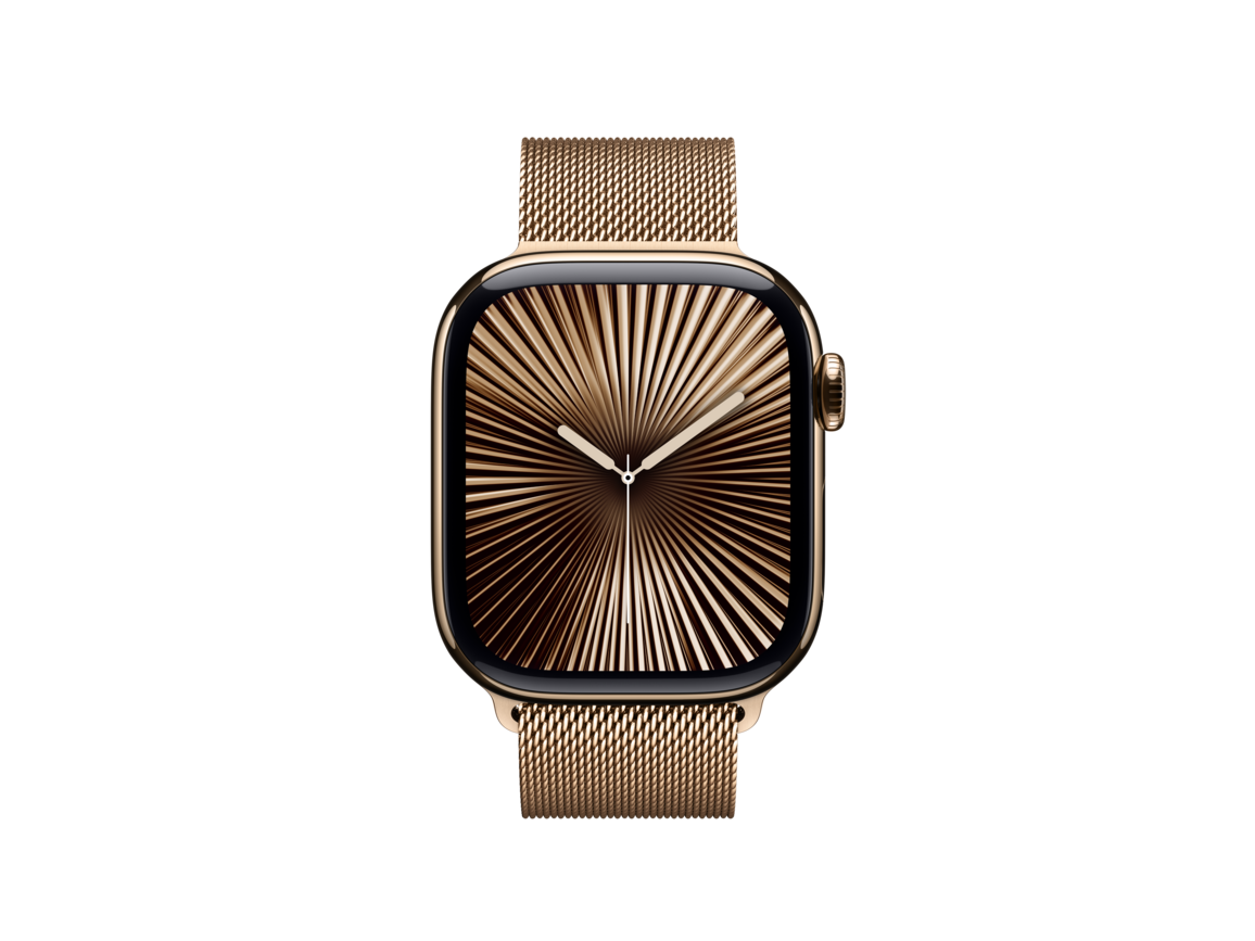 Apple Watch 42mm Milanaise-Armband, gold