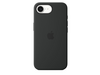 Apple iPhone 16e Silikon Case, schwarz