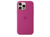 Apple iPhone 16 Pro Max Silikon Case mit MagSafe, fuchsia