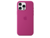 Apple iPhone 16 Pro Max Silikon Case mit MagSafe, fuchsia