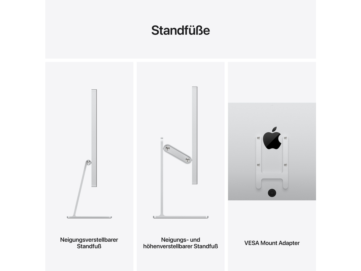 Apple Studio Display - Nanotexturglas - VESA Mount Adapter (ohne Standfuß)