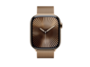 Apple Watch 46mm Milanaise-Armband, gold - S/M