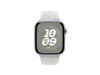 Apple Watch 42mm Nike Sportarmband, pure platinum - M/L
