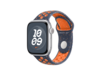 Apple Watch 42mm Nike Sportarmband, blue flame - S/M