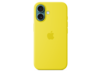 Apple iPhone 16 Silikon Case mit MagSafe, sternfrucht