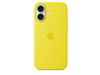 Apple iPhone 16 Silikon Case mit MagSafe, sternfrucht
