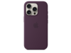 Apple iPhone 16 Pro Silikon Case mit MagSafe, pflaume