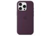 Apple iPhone 16 Pro Silikon Case mit MagSafe, pflaume