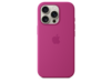 Apple iPhone 16 Pro Silikon Case mit MagSafe, fuchsia