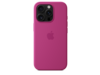 Apple iPhone 16 Pro Silikon Case mit MagSafe, fuchsia
