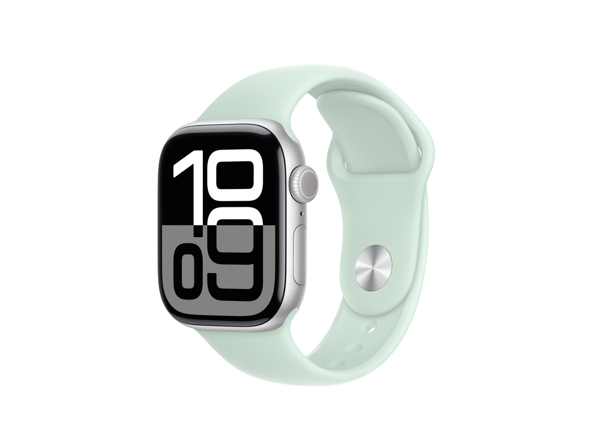 Apple Watch 42mm Sportarmband, aquamarin - S/M