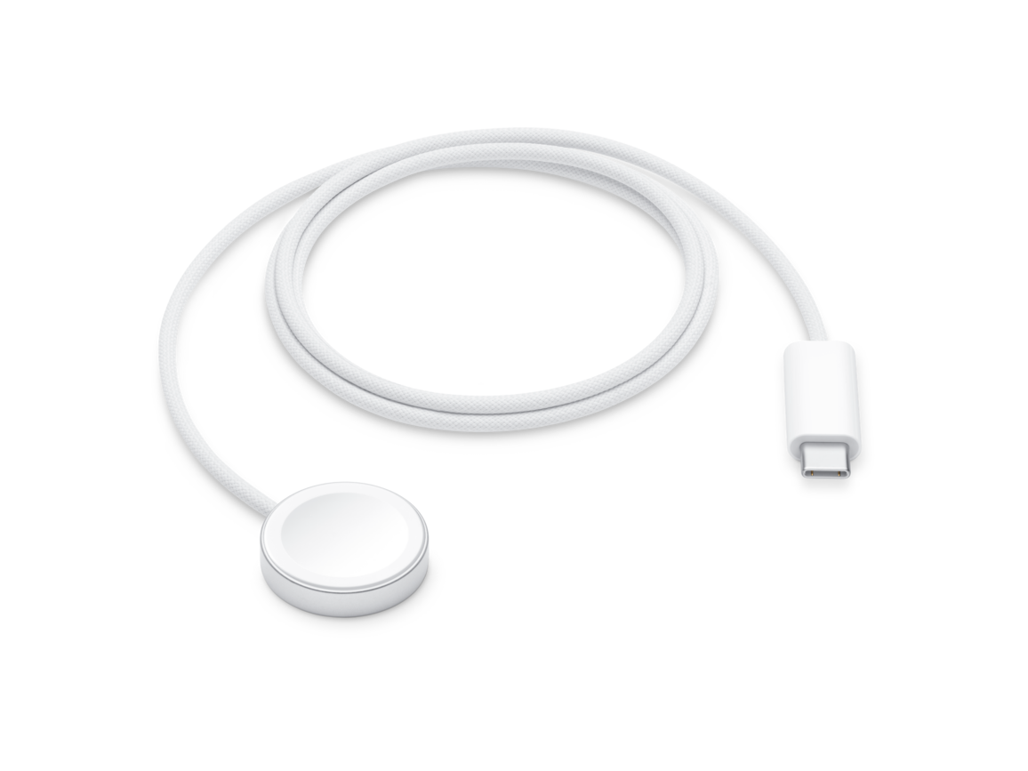 Apple Watch Magnetisches Schnellladegerät auf USB-C Kabel (1 m)