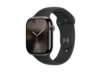 Apple Watch 46mm Sportarmband, schwarz - S/M