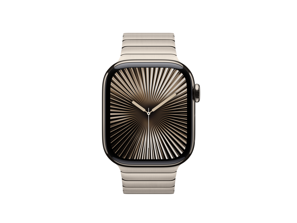 Apple Watch 42mm Gliederarmband, natur