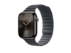 Apple Watch 46mm Armband mit Magnetverschluss, schwarz - S/M>