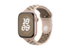 Apple Watch 46mm Nike Sportarmband, desert stone - M/L