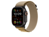 Apple Watch 49mm Alpin-Loop, mandel - small - Gehäusefarbe schwarz>