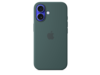 Apple iPhone 16 Silikon Case mit MagSafe, seegrün