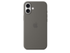 Apple iPhone 16 Plus Silikon Case mit MagSafe, steingrau