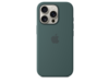 Apple iPhone 16 Pro Silikon Case mit MagSafe, seegrün