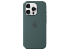 Apple iPhone 16 Pro Silikon Case mit MagSafe, seegrün