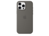 Apple iPhone 16 Pro Max Silikon Case mit MagSafe, steingrau
