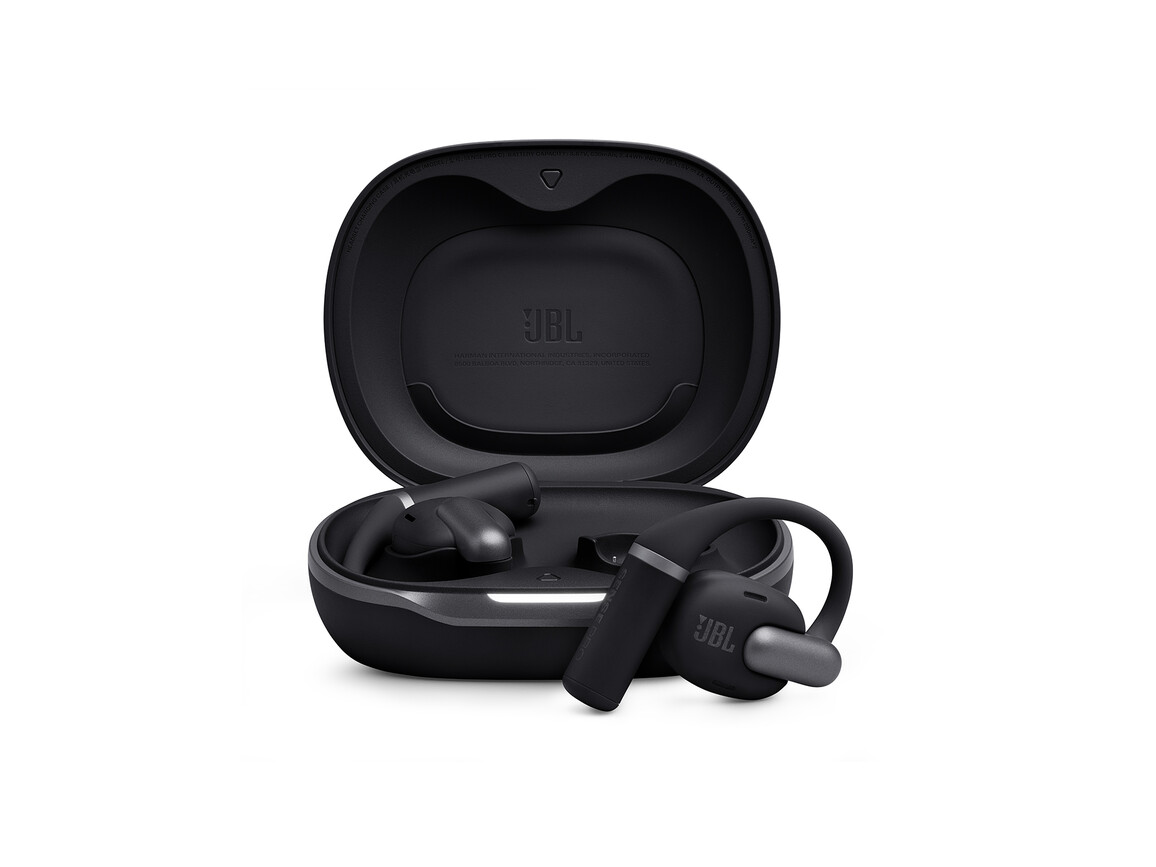 JBL Sense Pro, kabelloser Open-Ear-Kopfhörer, schwarz