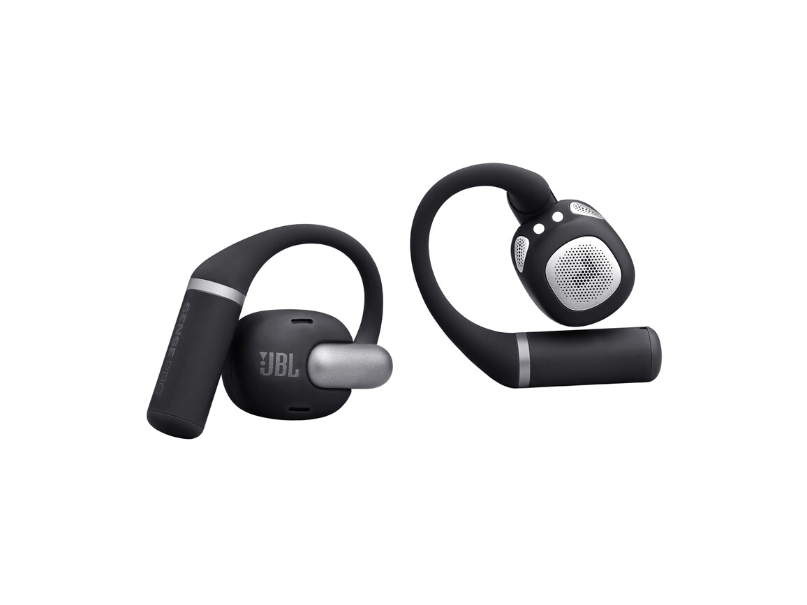 JBL Sense Pro, kabelloser Open-Ear-Kopfhörer, schwarz