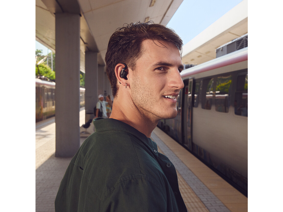 JBL Sense Pro, kabelloser Open-Ear-Kopfhörer, schwarz