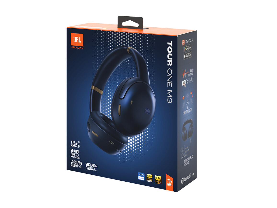 JBL Tour One M3 Over-Ear Kopfhörer, blau JBL Tour One M3 Over-Ear Kopfhörer, blau