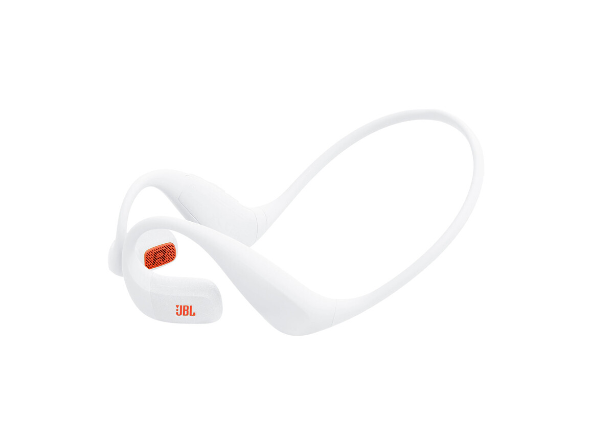 JBL Endurance Pace, Open-Ear-Sport-Kopfhörer, weiss