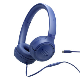 JBL TUNE530C, kabelgebundener On-Ear Kopfhörer, blau