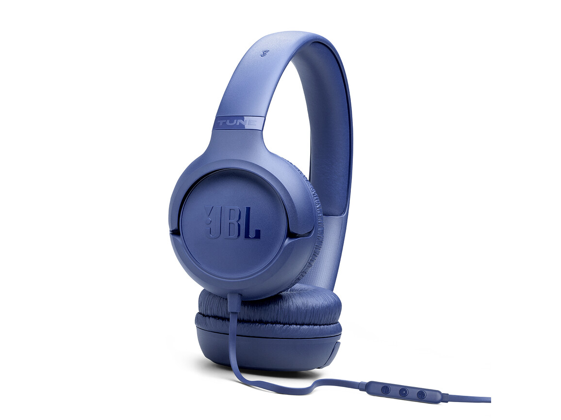 JBL TUNE530C, kabelgebundener On-Ear Kopfhörer, blau