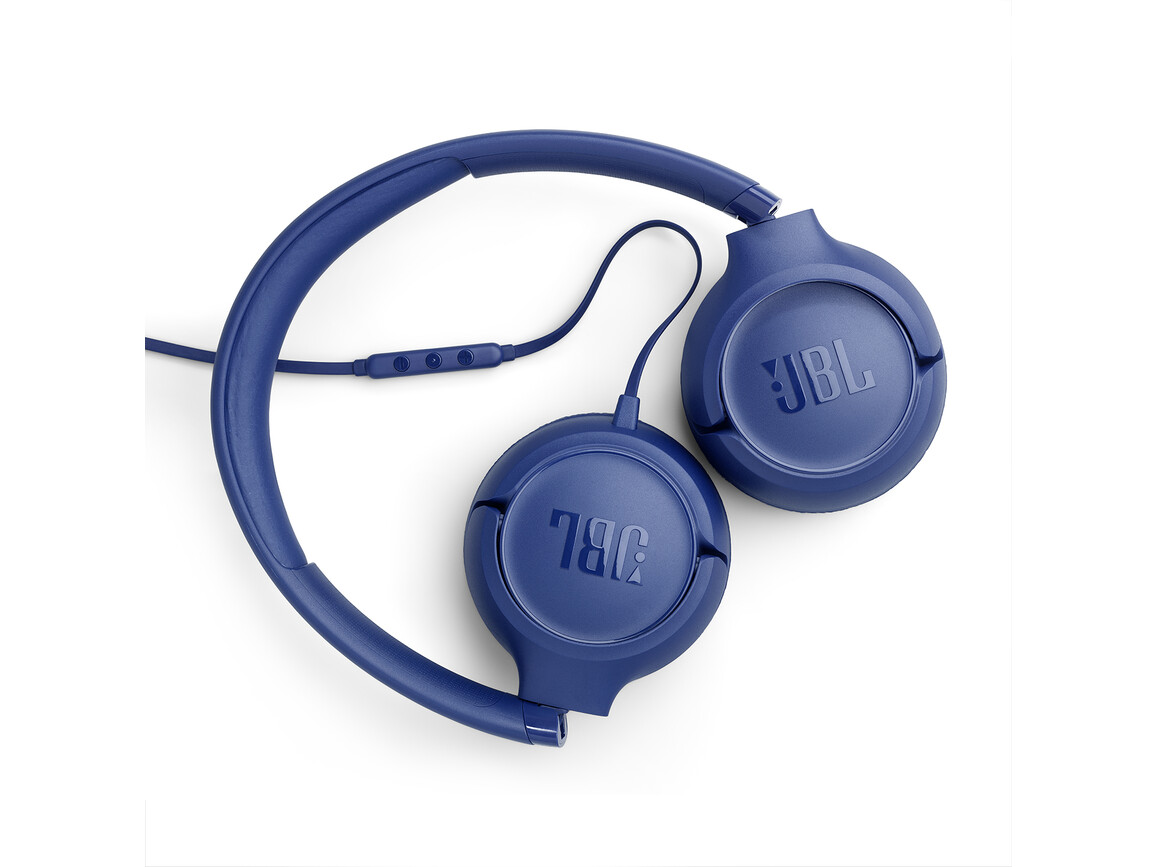 JBL TUNE530C, kabelgebundener On-Ear Kopfhörer, blau