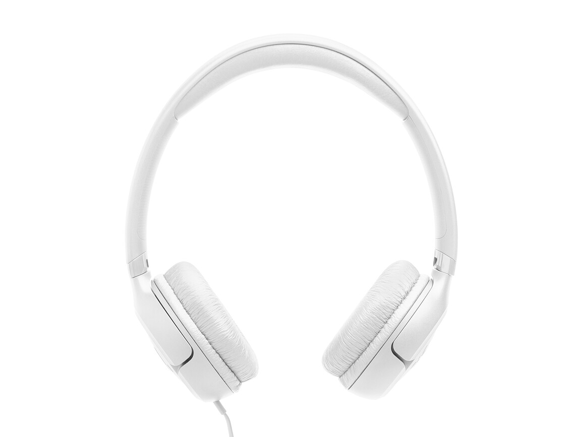 JBL TUNE530C, kabelgebundener On-Ear Kopfhörer, weiß