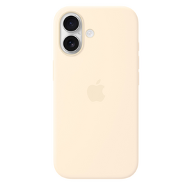 iPhone 17 Silicone Case mit MagSafe, Vanille