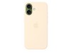 iPhone 17 Silicone Case mit MagSafe, Vanille