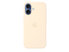 iPhone 17 Silicone Case mit MagSafe, Vanille