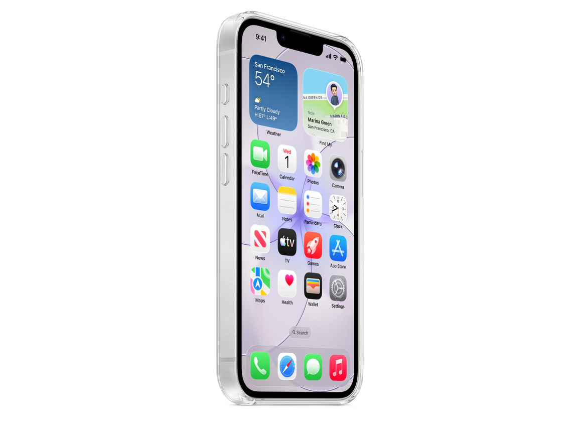 iPhone 17e Clear Case mit MagSafe