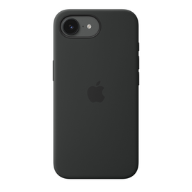 iPhone 17e Silicone Case mit MagSafe, Schwarz